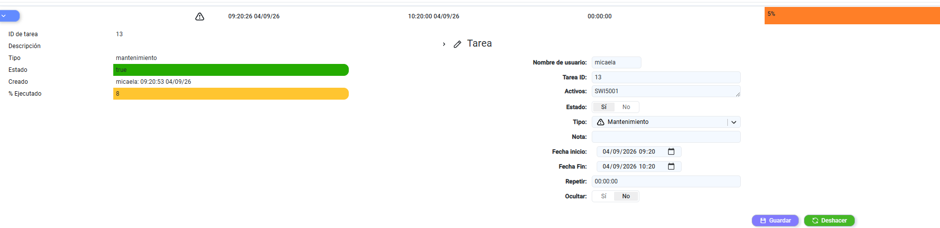 tarea